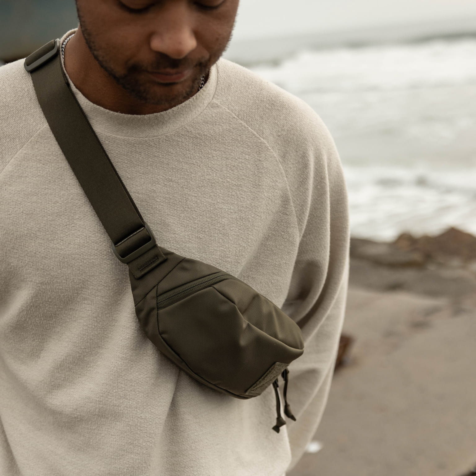 CIVIC Access Sling 1L OD Green On Body [13025a-ODG]