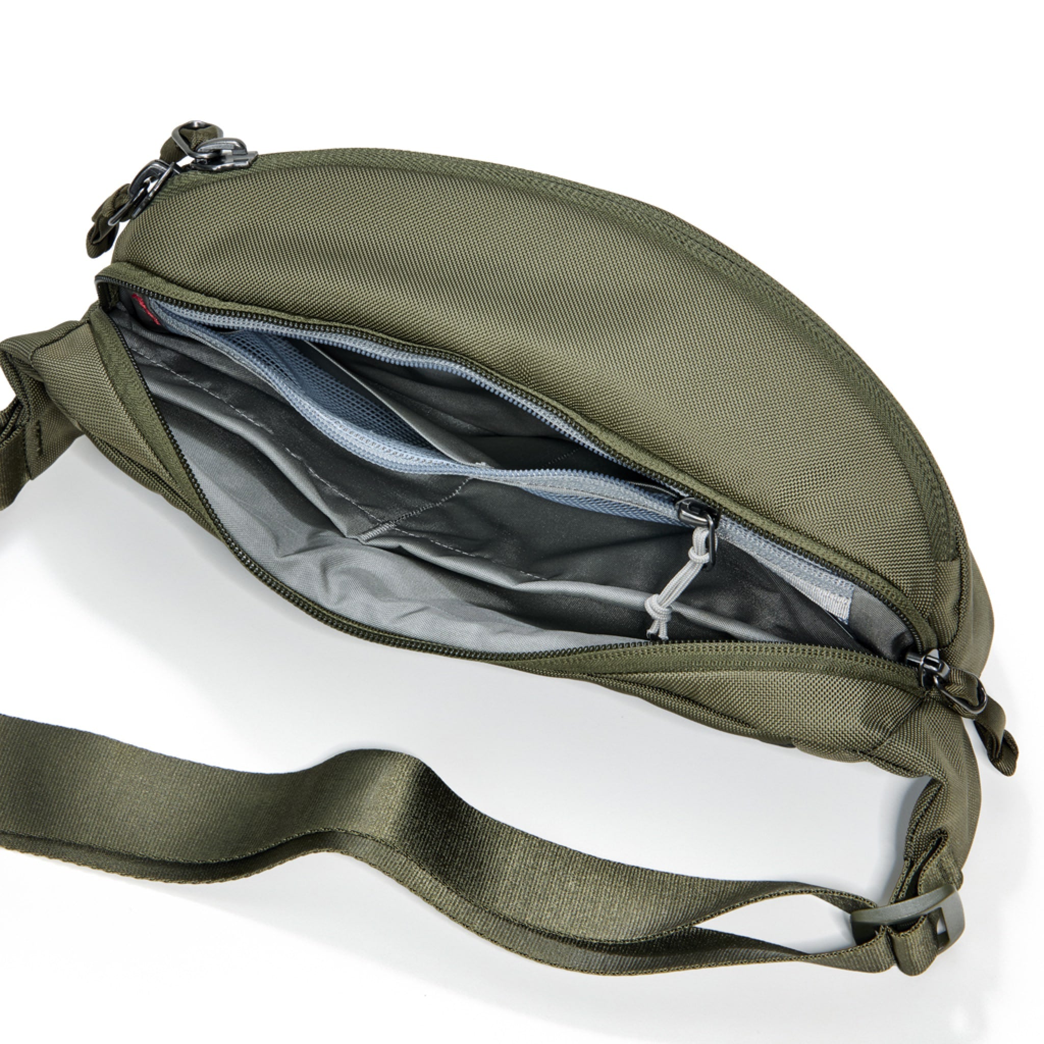 CIVIC Access Sling 2L - CAS2 in OD Green - internal pockets [13011c-ODG]
