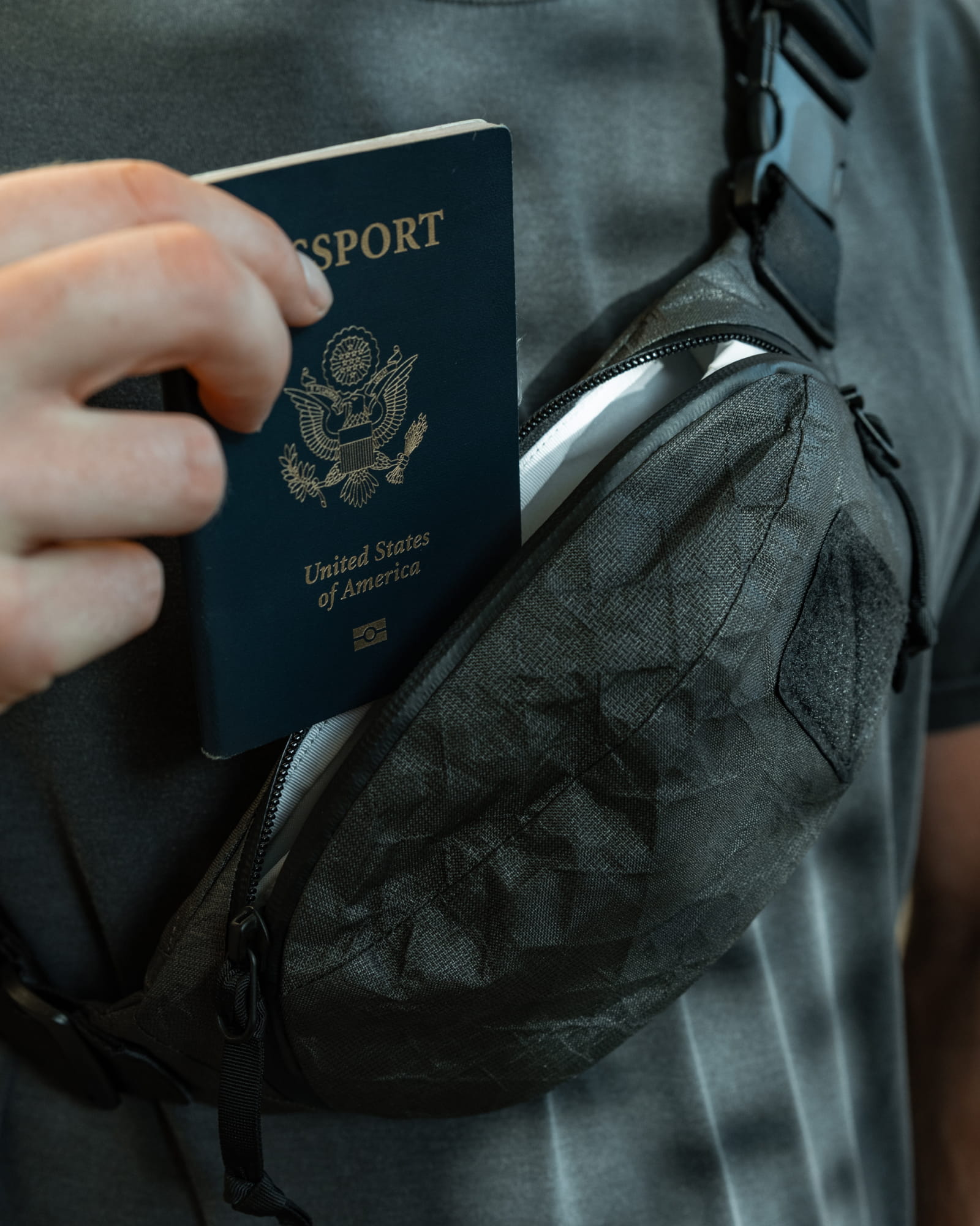 CIVIC Access Sling ULTRA Features Passport Pocket