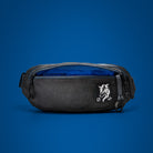 CIVIC Access Sling 2L in Black Magic - Ultra - front view of main compartment with aluminum key hook