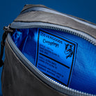 CIVIC Access Sling 2L in Black Magic - Ultra - blue flame lining and style label