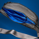 CIVIC Access Sling 2L in Gravel Gray - Ultra - blue flame lining with drop in pockets