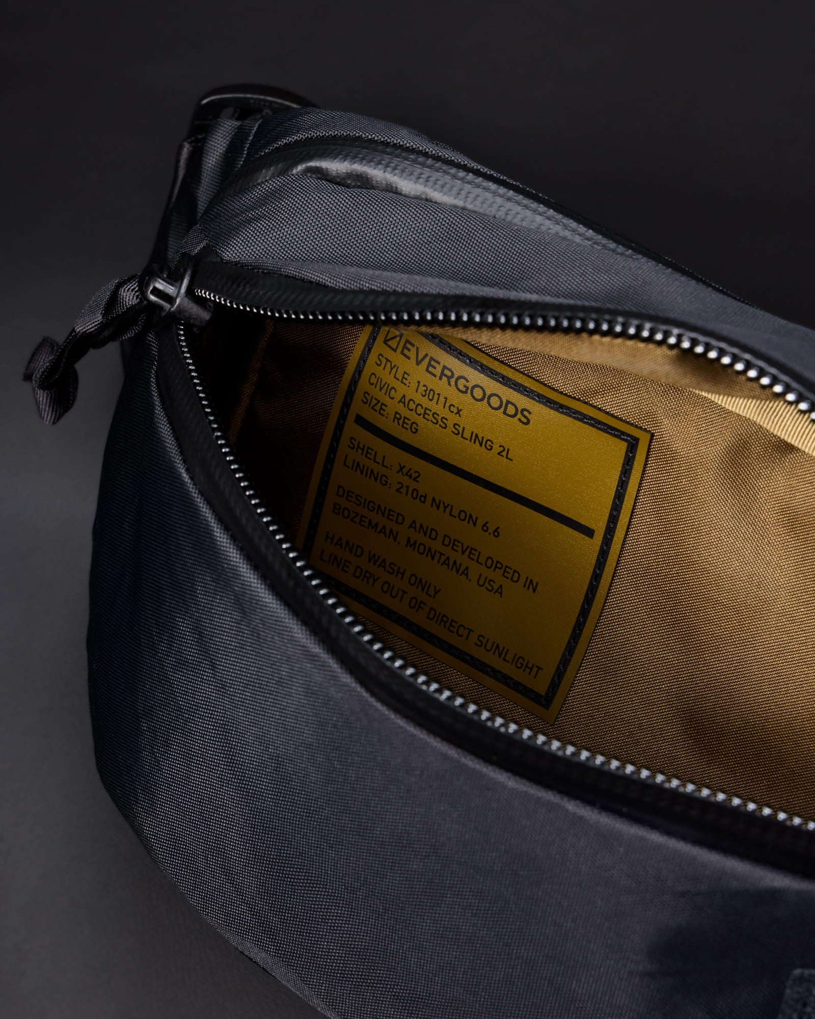 CIVIC Access Sling 2L X-Pac Coyote Brown Interiors