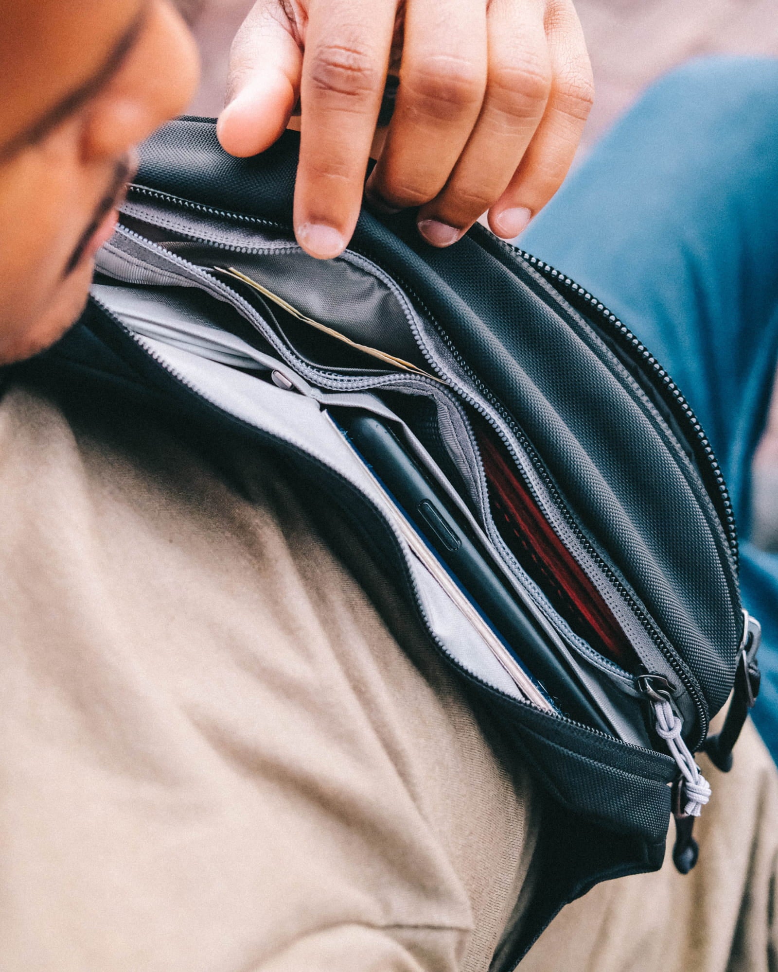 CIVIC Access Sling Interior Organization