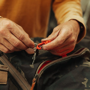 CIVIC Bookbag 22L - Carryology - Waxed Canvas - Key Leash