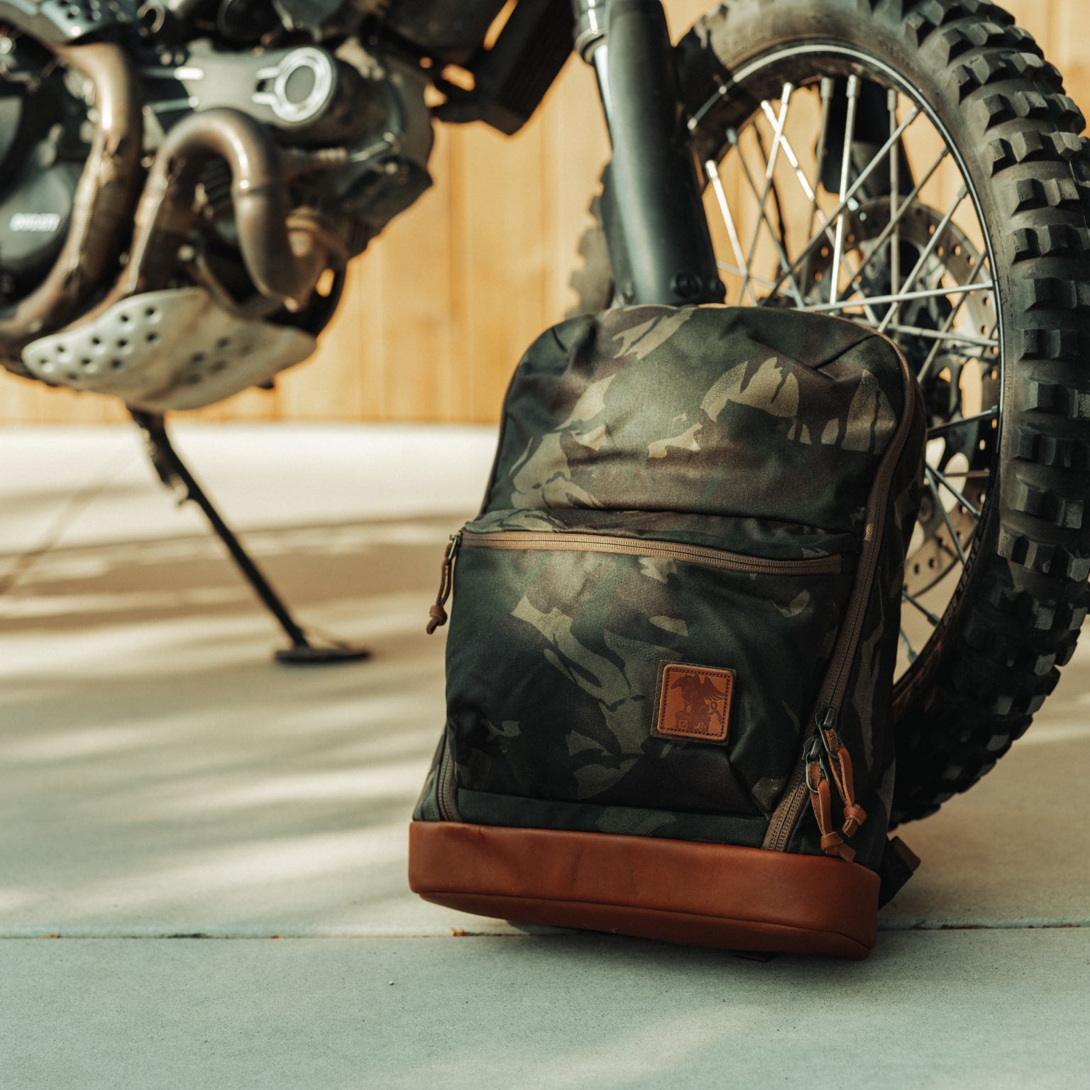 CIVIC Bookbag 22L - Carryology - Waxed Canvas - Tan