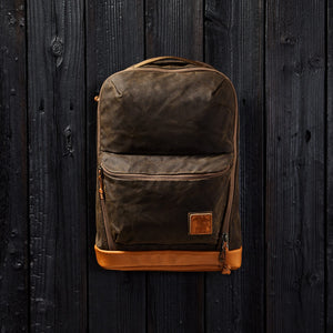 CIVIC Bookbag 22L - Carryology - Waxed Canvas - Tan