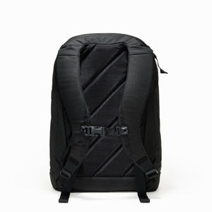 CIVIC Bookbag 22L CB22 in Solution Dyed Black - Breathable Back Panel