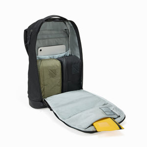 CIVIC Bookbag 22L CB22 in Solution Dyed Black - Pouch Loadout