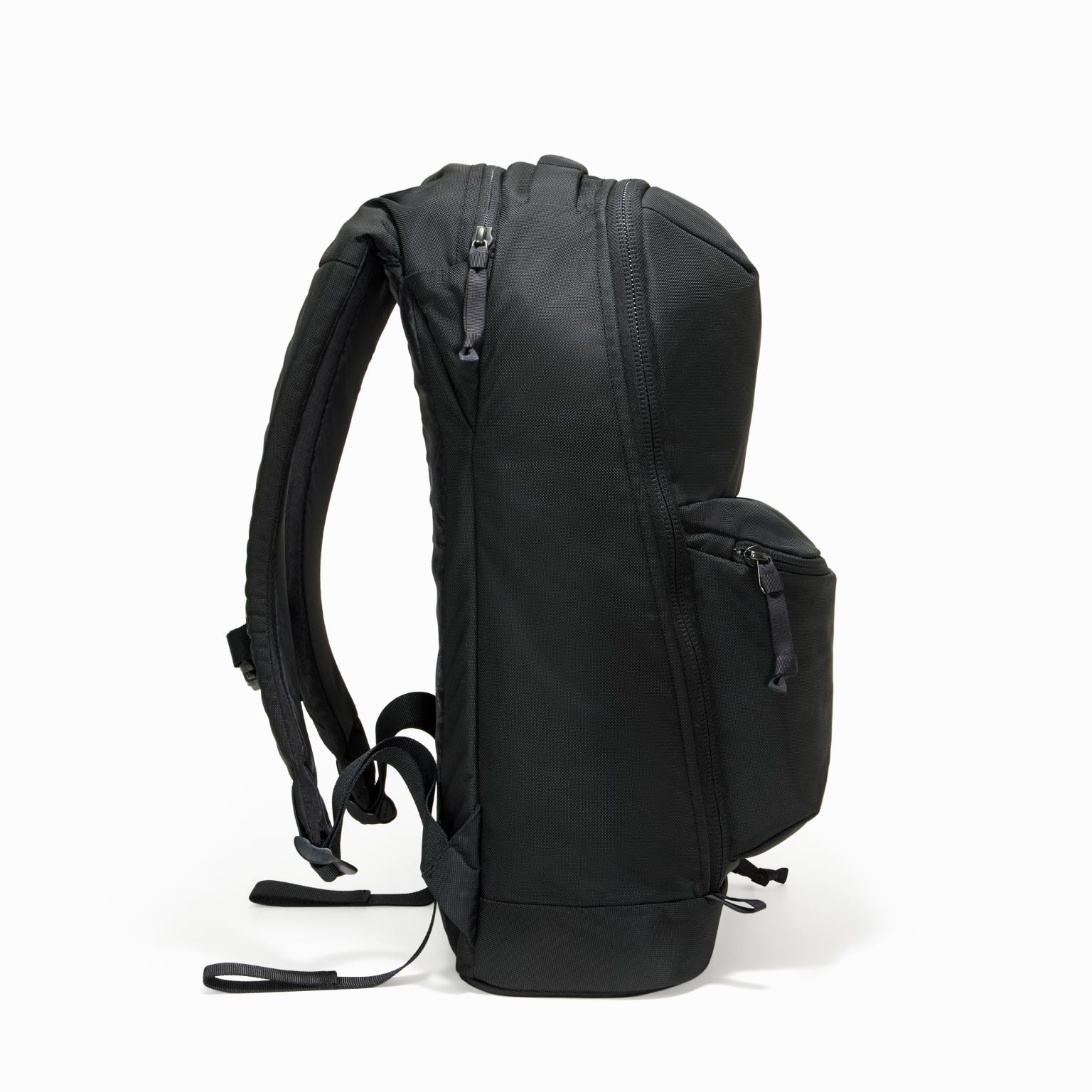 CIVIC Bookbag 22L CB22 in Solution Dyed Black - Side View