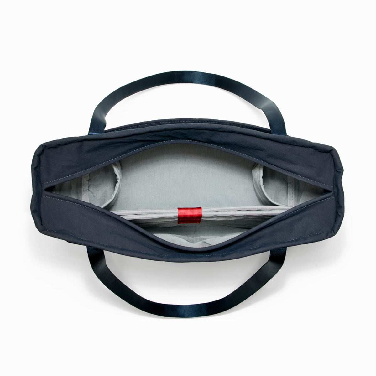 CIVIC Daily Tote 24L in Konbu Dark Navy -  Open view top