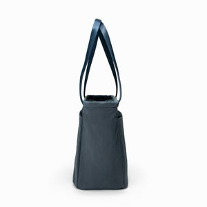 CIVIC Daily Tote 24L in Konbu side profile with handles up