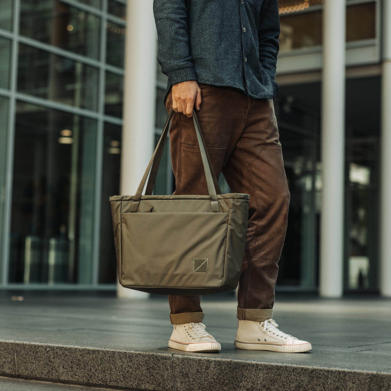 CIVIC Daily Tote 24L in OD Green - CDT24 - hand carry [13024a-ODG]