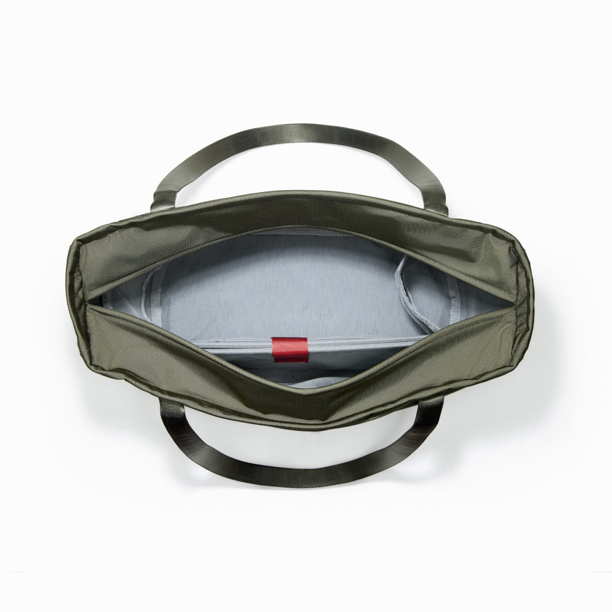 CIVIC Daily Tote 24L in OD Green - CDT24 - wide opening