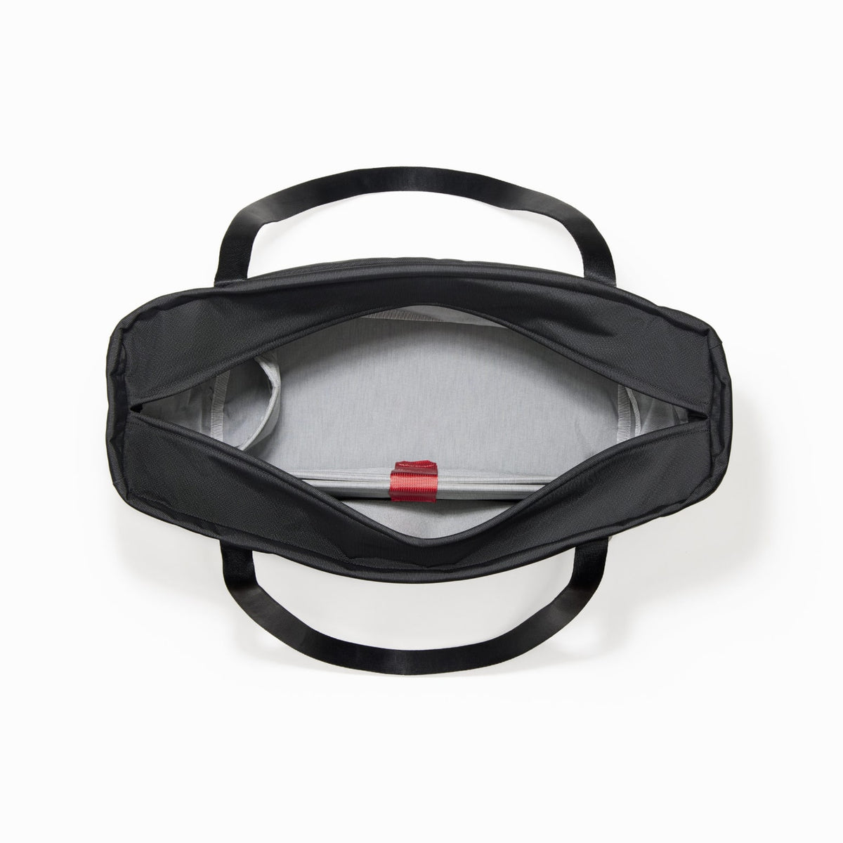 CIVIC Daily Tote 24L in Solution Dyed Black - CDT24 - open main closure magnetic