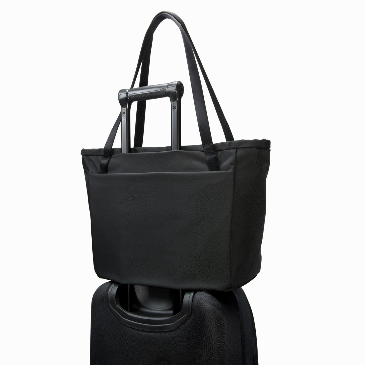 CIVIC Daily Tote 24L in Solution Dyed Black - CDT24 - luggage pass through [13024a-SBK]