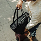 CIVIC Daily Tote 24L in Solution Dyed Black - CDT24 - luggage pass through CIVIC Daily Tote 24L in Solution Dyed Black - CDT24 - luggage pass through [13024a-SBK