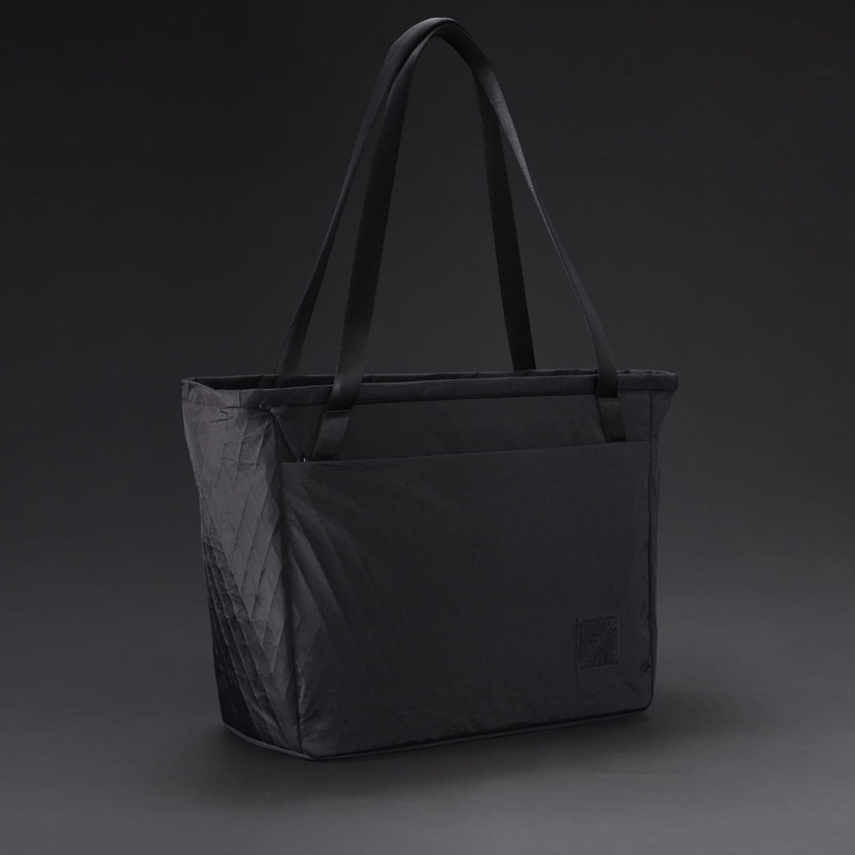 CIVIC DAILY TOTE - X-PAC black and coyote brown front profile