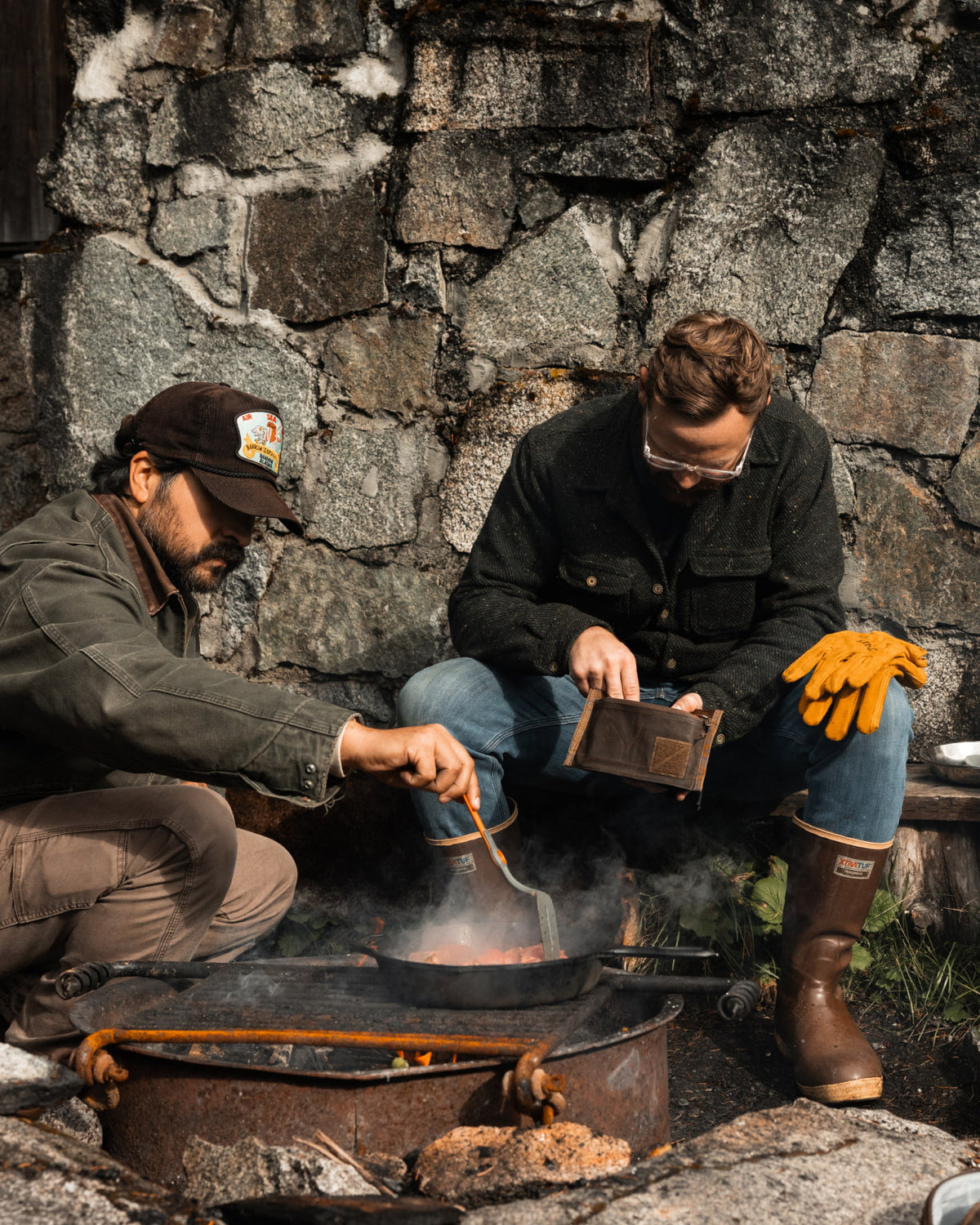 CIVIC Flat Pouch Waxed Canvas versatile outdoor loadout