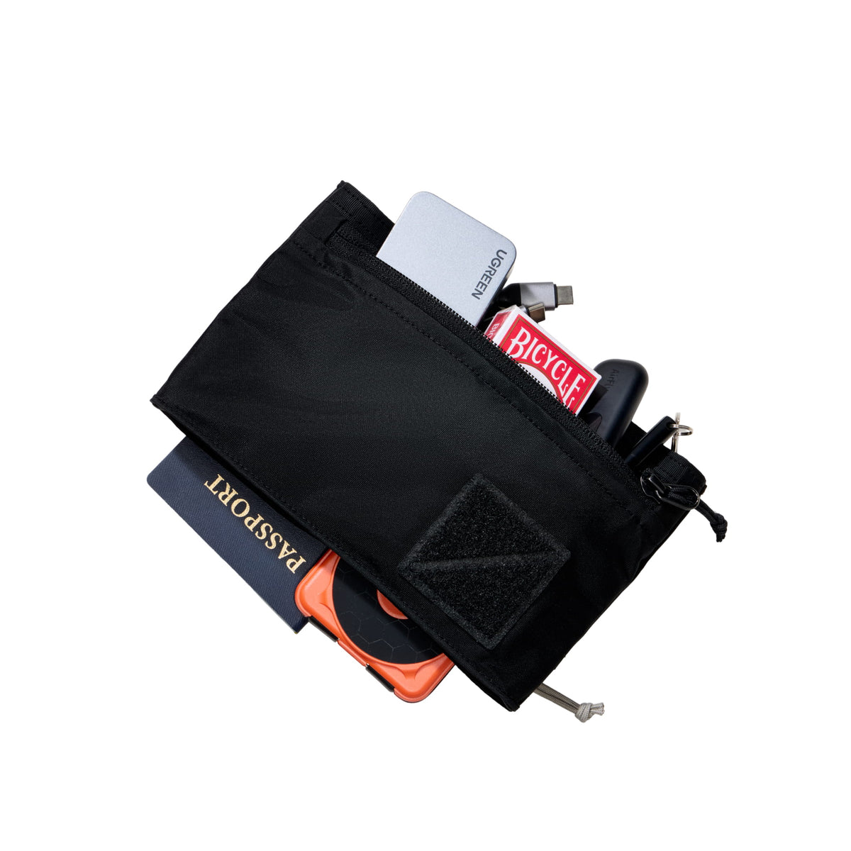 CIVIC Flat Pouch Black Travel Loadout CIVIC Flat Pouch Black Travel Loadout [13022a-BLK