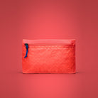 CIVIC Flat Pouch - CFP - in Electric Coral - Back