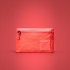 CIVIC Flat Pouch - CFP - in Electric Coral -  Front