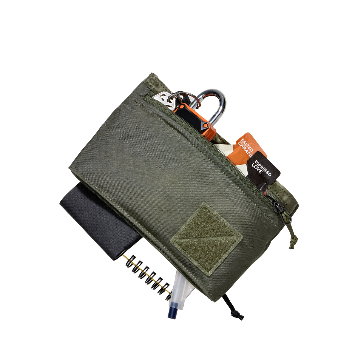 CIVIC Flat Pouch OD Green Gym Loadout CIVIC Flat Pouch OD Green Gym Loadout [13022a-ODG