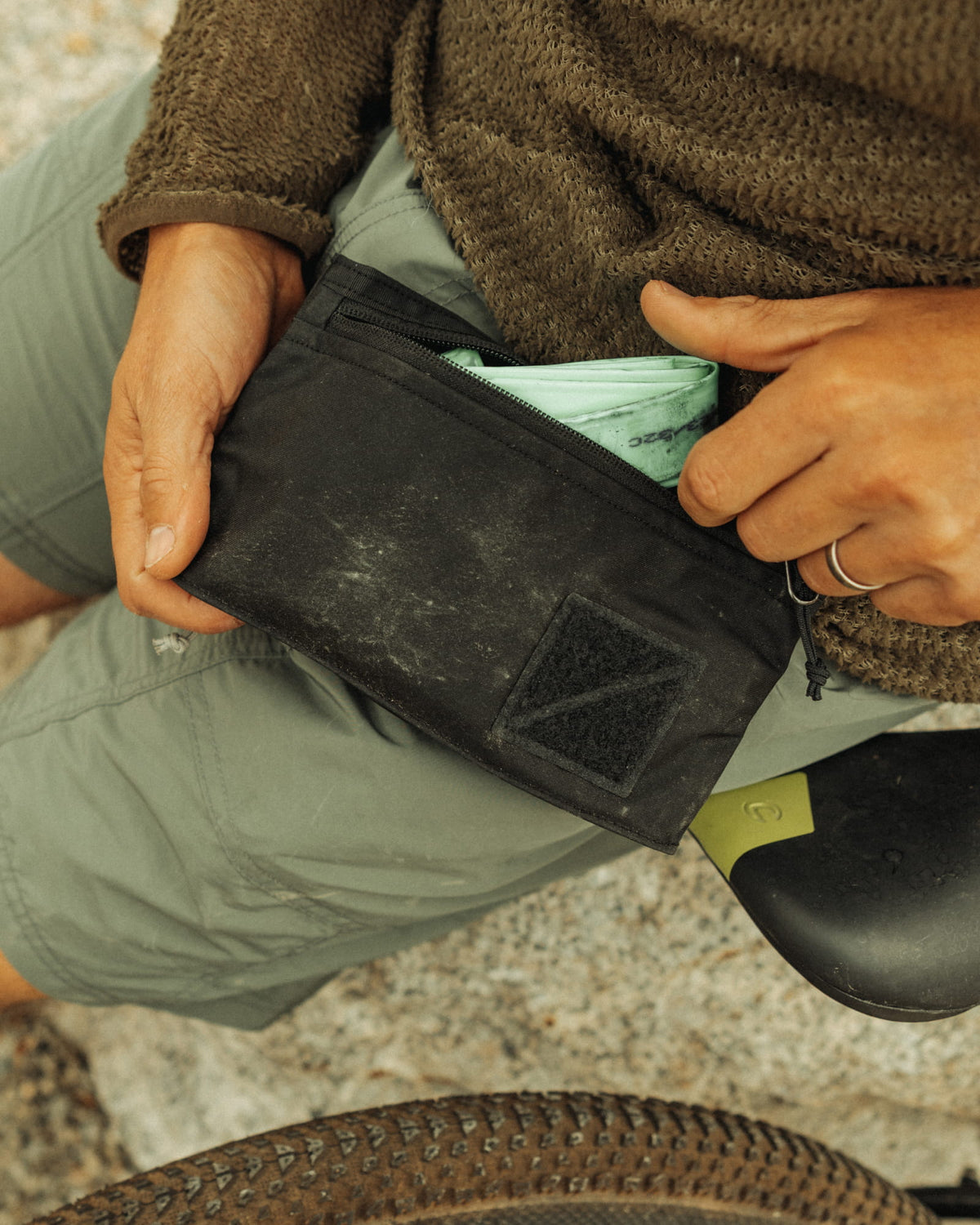 CIVIC Flat Pouch Durable Textile