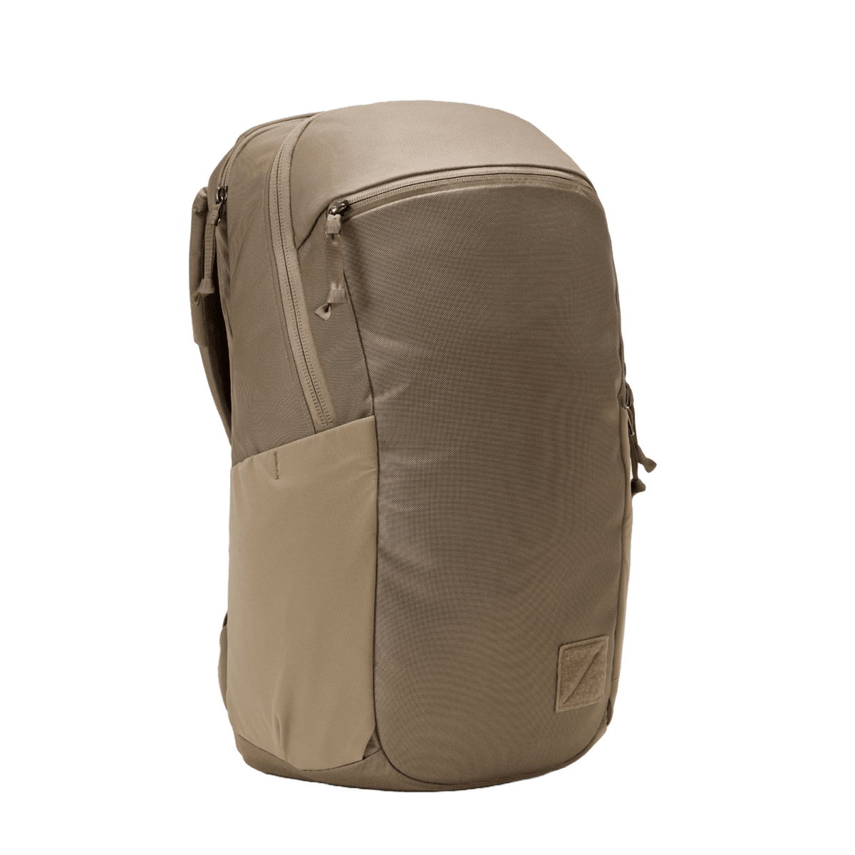 CIVIC Half Zip 22L in Fossil Brown - front profile