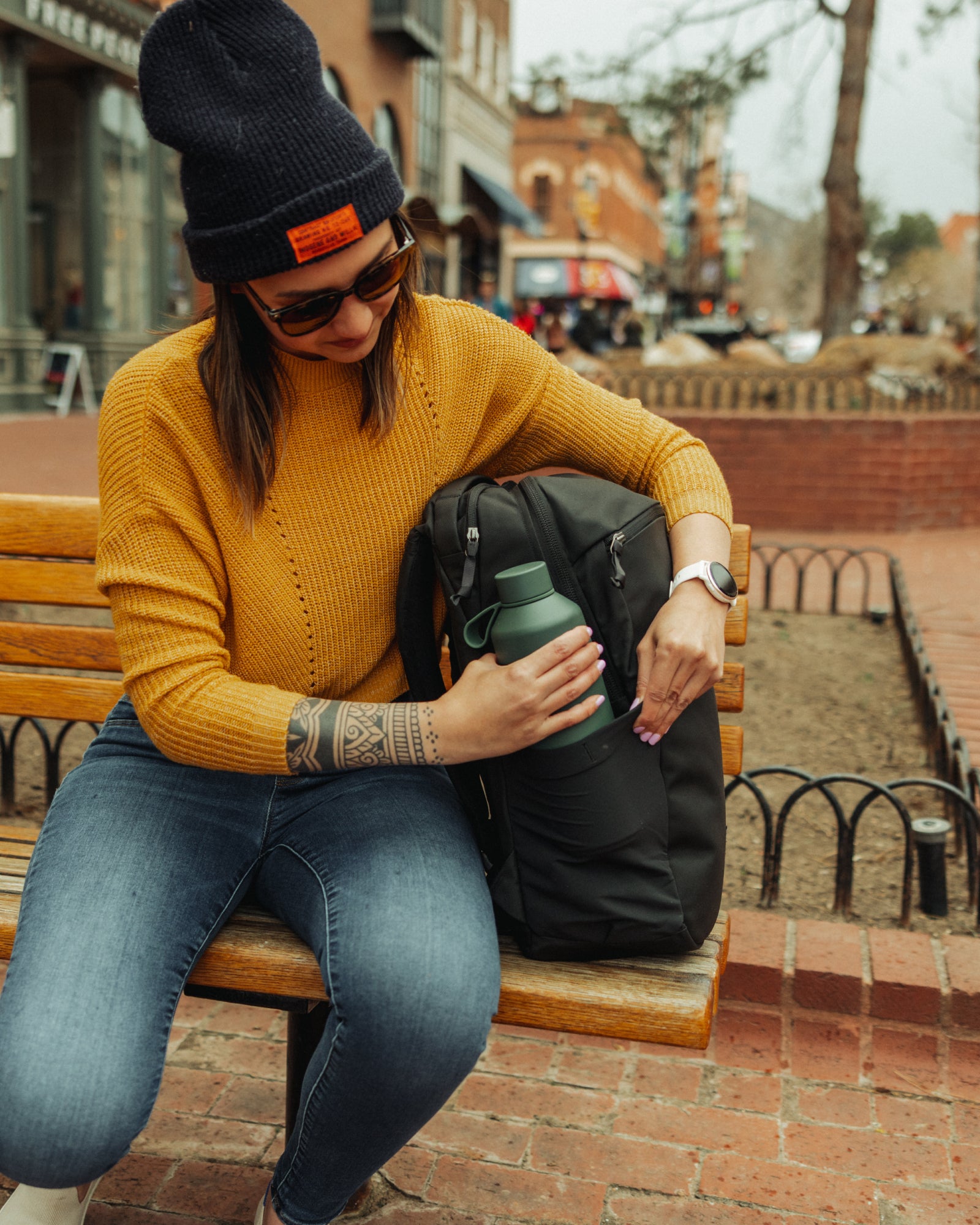 CIVIC Half Zip Side Utility Pockets