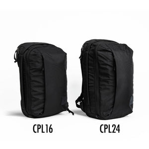 CIVIC Panel Loader 16L - CPL16 - Solution Dyed Black - Compared to CPL24