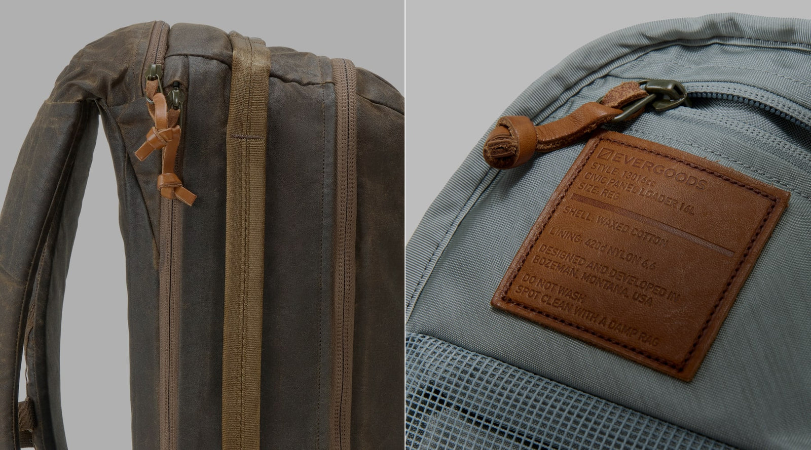 Waxed Canvas CPL16 - Civic Panel Loader 16L | EVERGOODS