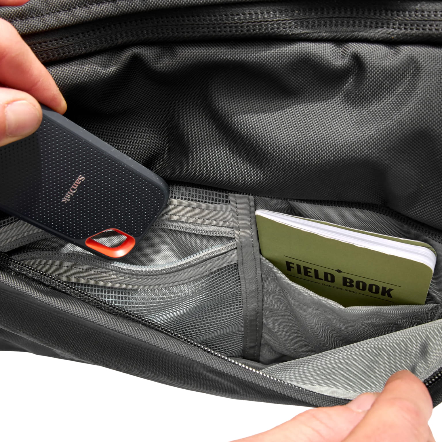CIVIC Panel Loader CPL 16L Black Mesh Organizer Pockets [13016c-SBK]