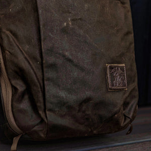 CIVIC Panel Loader 24L Waxed Tan Carryology Patch