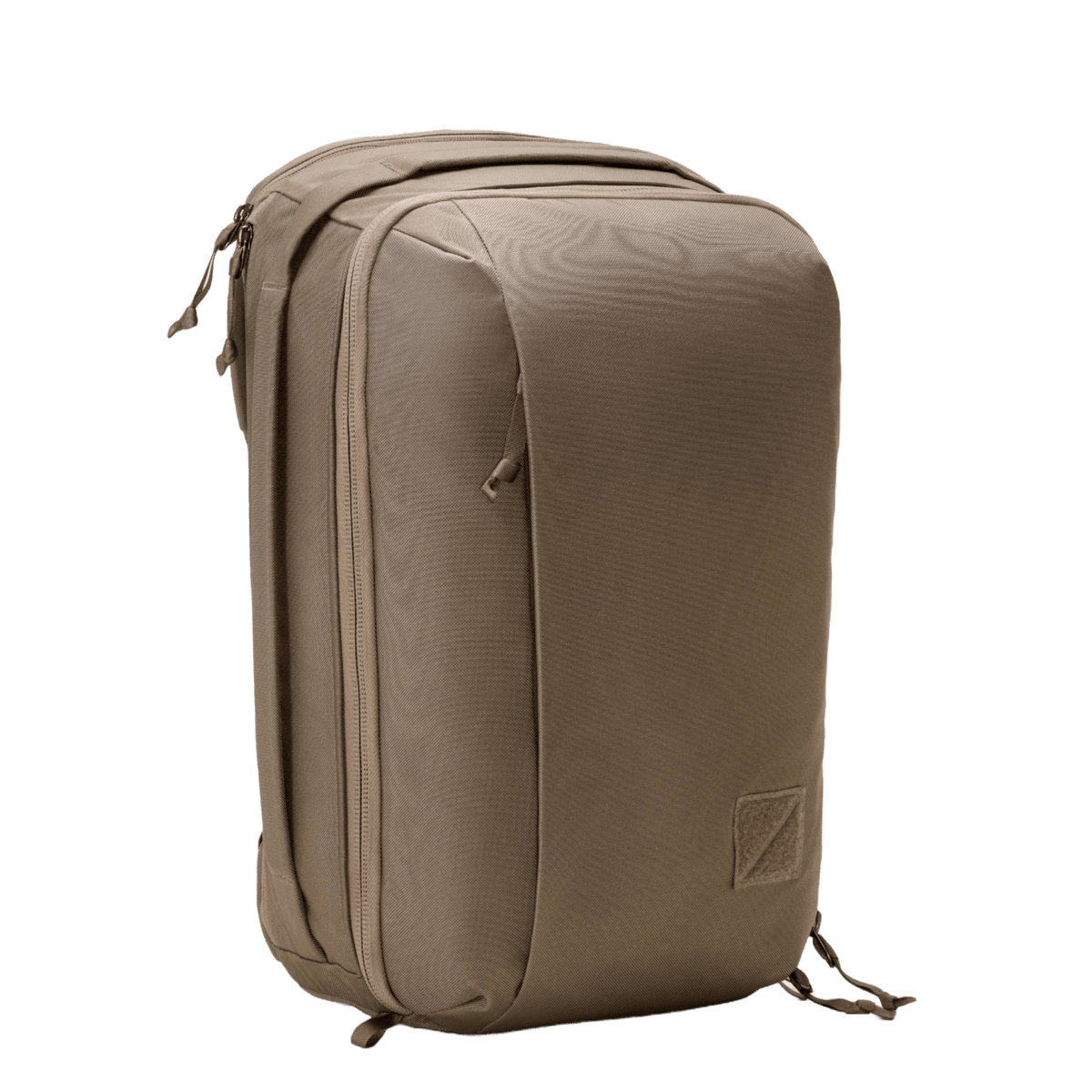CIVIC Panel Loader 24L in Fossil Brown - backpack front profile