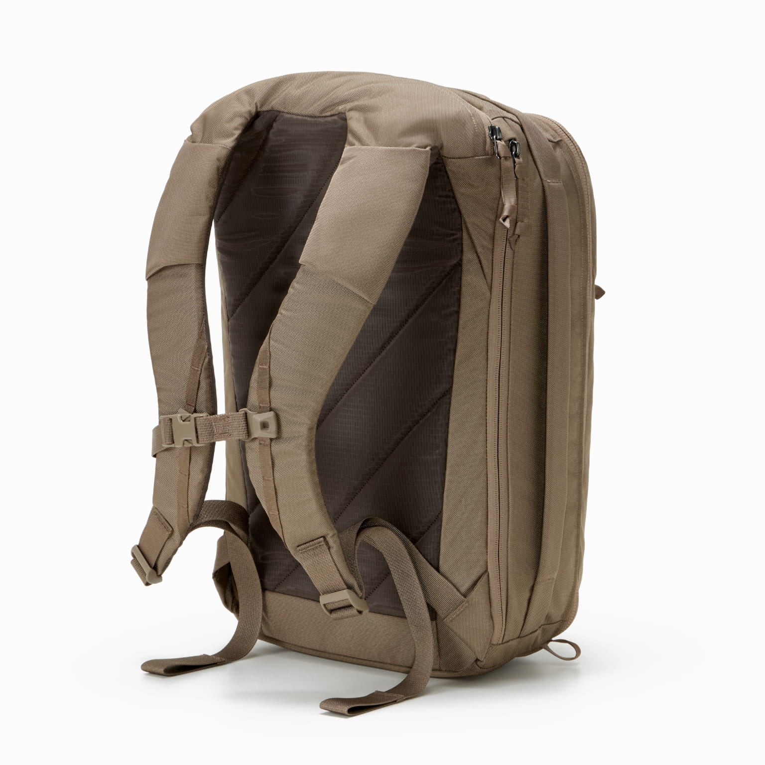 CIVIC Panel Loader 24L in Fossil Brown - breathable back panel [13001c-FBN]
