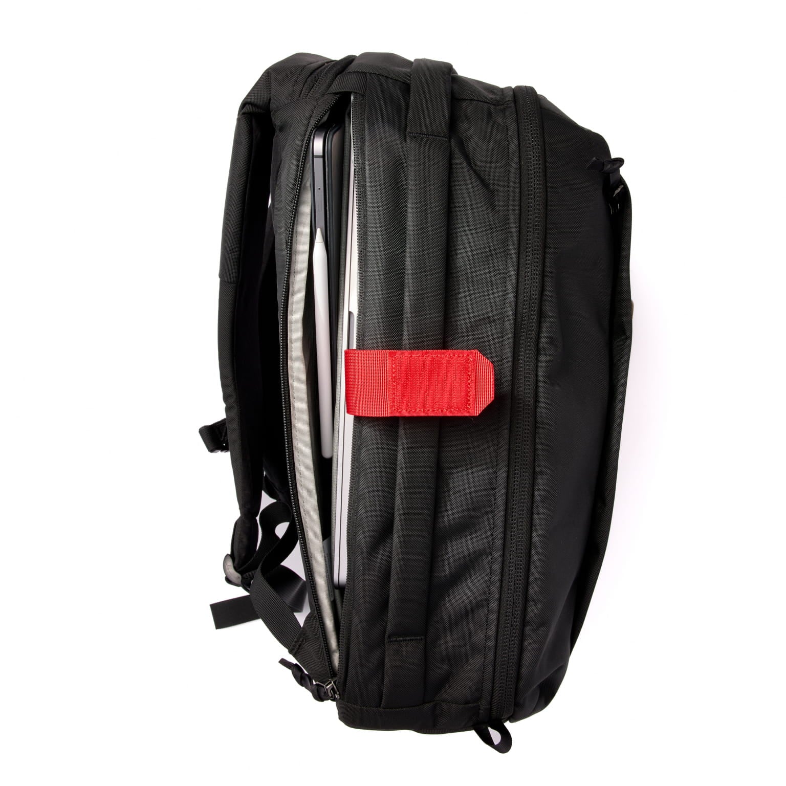 CIVIC Panel Loader CPL 24L Solution Dyed Black side view laptop sleeve [13001c-SBK]