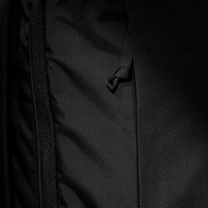 CIVIC Panel Loader CPL 24L Solution Dyed Black zipper pull detail