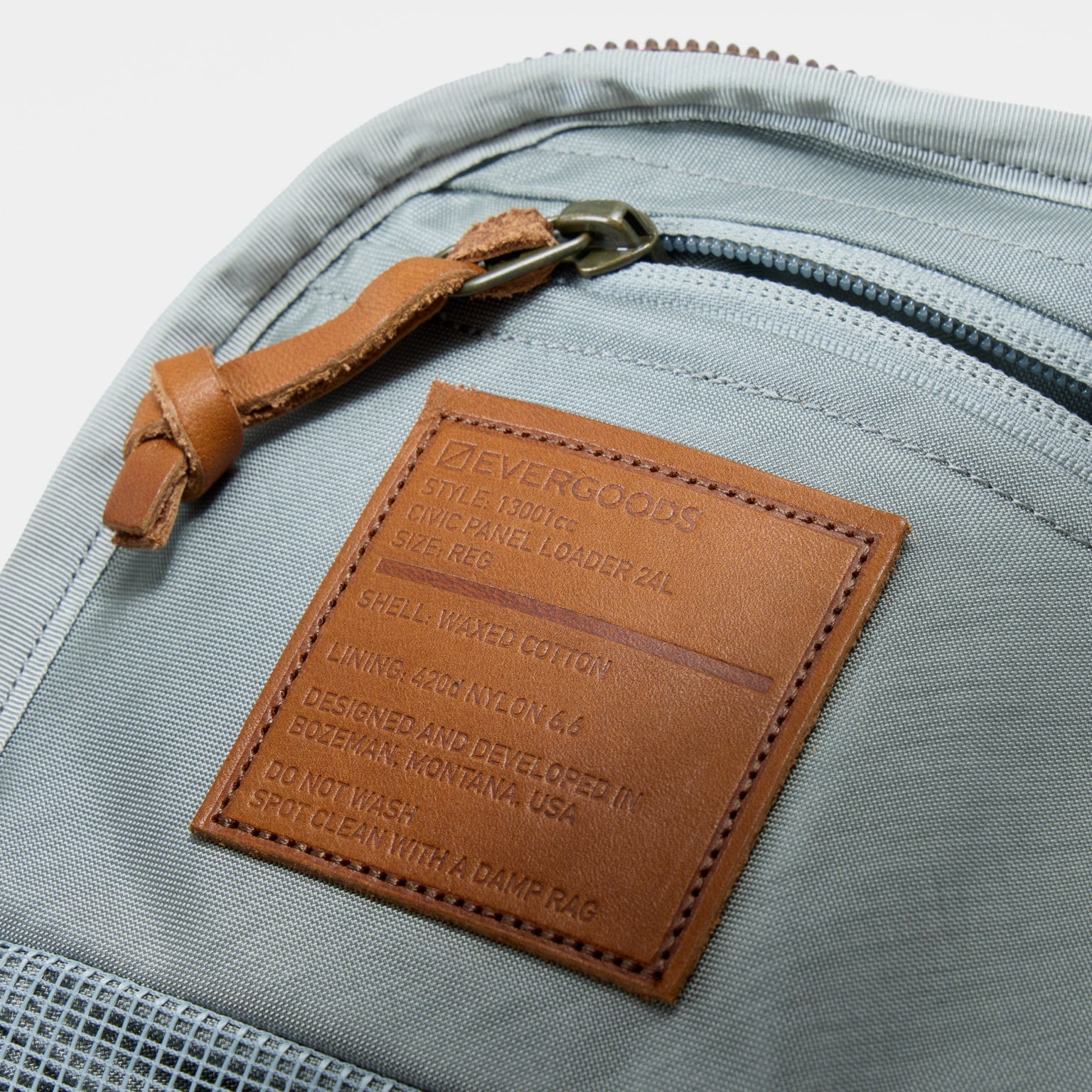 CIVIC Panel Loader 24L Waxed Canvas Style Label [13001cc-WTN]