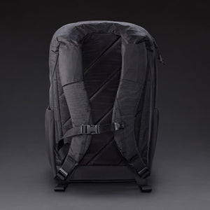 CIVIC Travel Bag 20L - CTB20 - Black and Coyote Brown X-Pac - Back Panel