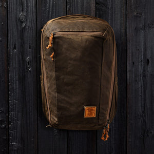 CIVIC Travel Bag 26L - CTB26 - Carryology - Griffin - Waxed Canvas - Tan