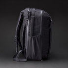 CIVIC Travel Bag 26L - X-Pac - Black and Coyote Brown - Side View Water Bottle Pockets CIVIC Travel Bag 26L - X-Pac - Black and Coyote Brown - Side View Water Bottle Pockets [13012cx-BXC