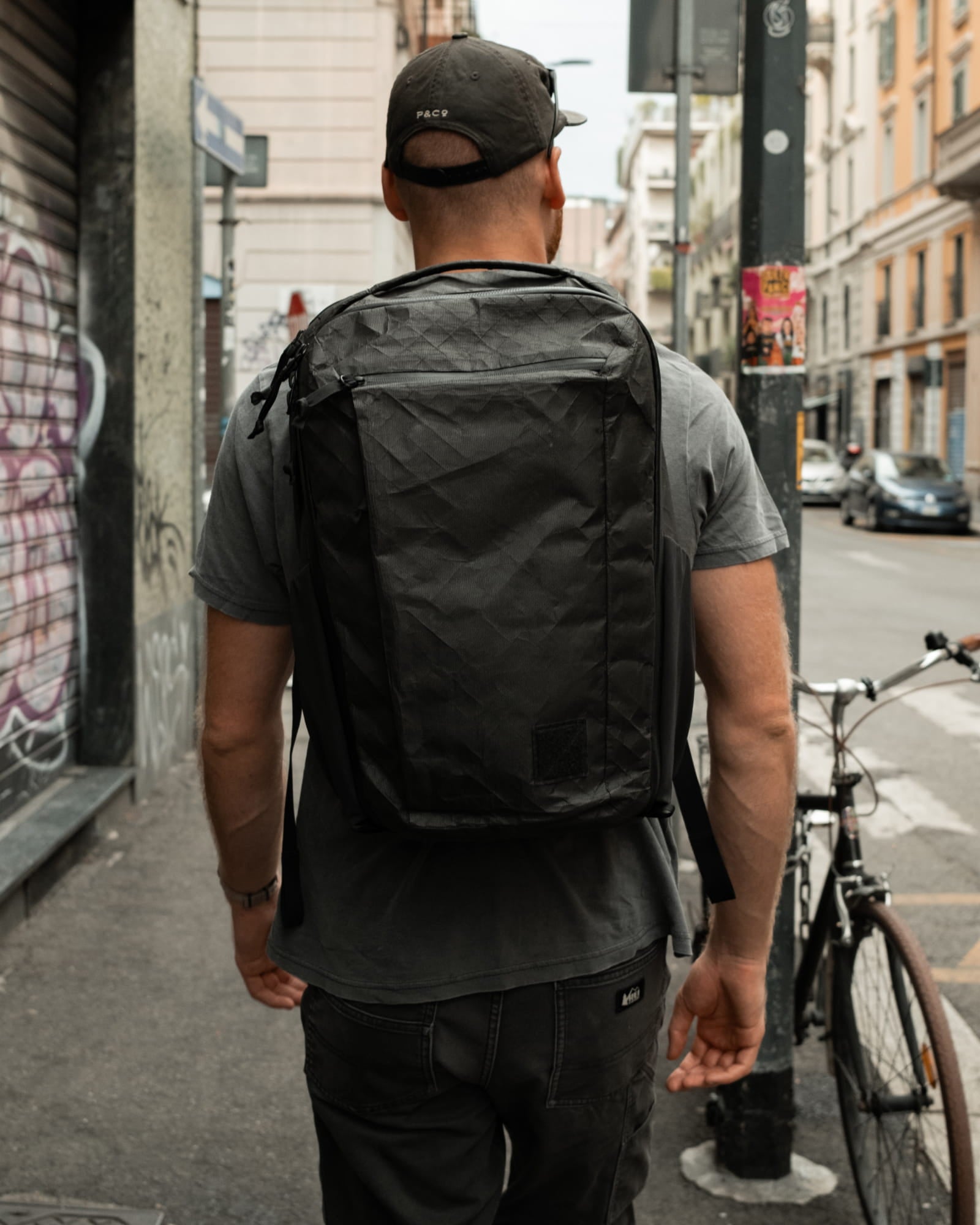 CIVIC Travel Bag 26L ULTRA Textile and Zippers