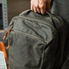 Civic Travel Bag 20L in Waxed Olive Civic Travel Bag 20L in Waxed Olive [13019cc-WOL