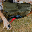 CIVIC Travel Bag 20L - CTB20 - OD Green  - Red Key Leash CIVIC Travel Bag 20L - CTB20 - OD Green  - Red Key Leash [13019c-ODG