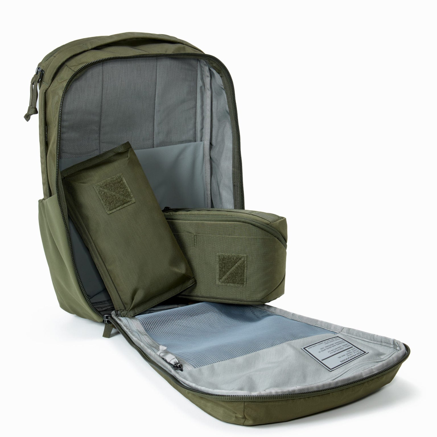 CIVIC Travel Bag 20L - CTB20 - OD Green - Panel Loading [13019c-ODG]