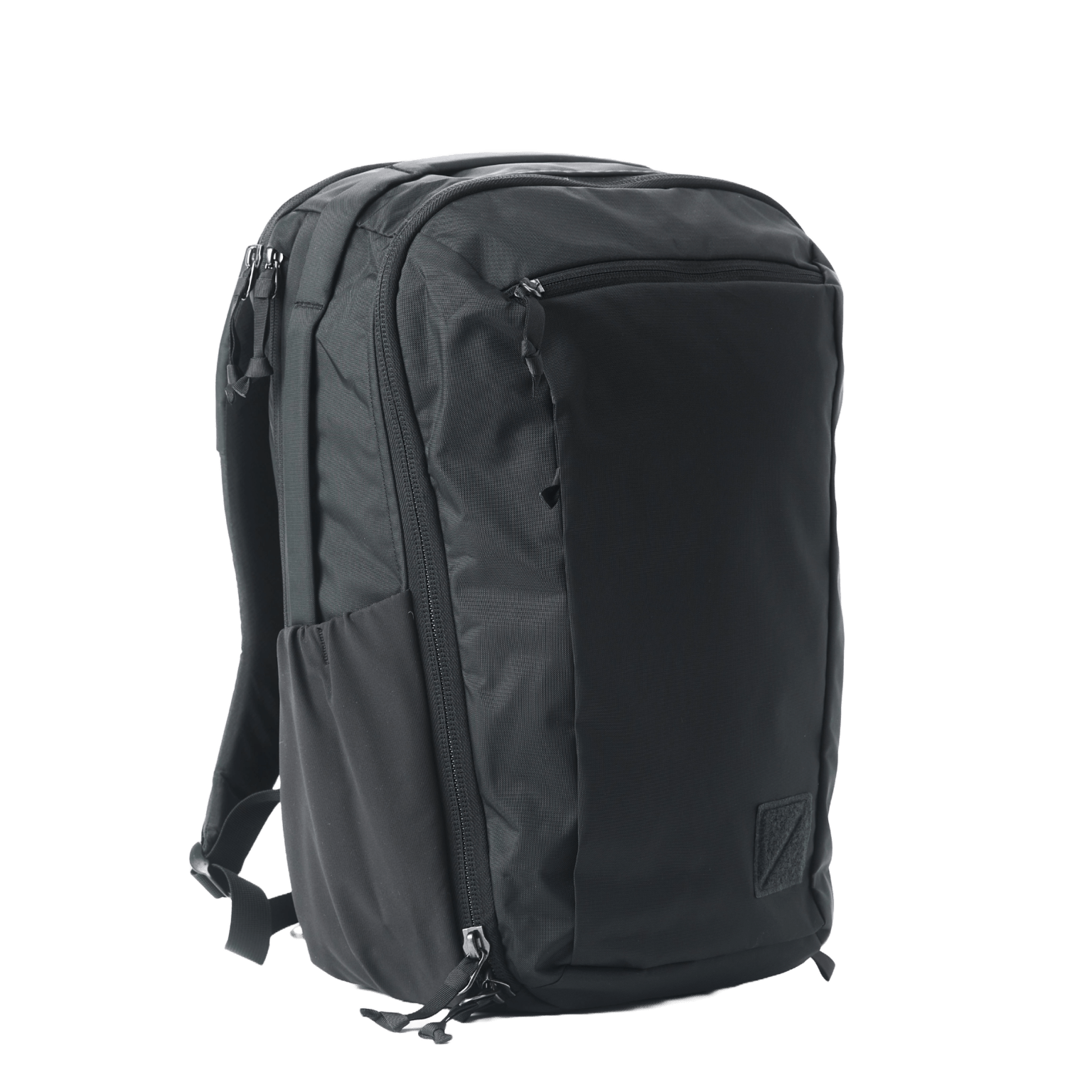 CIVIC Travel Bag 20L in Solution Dyed Black - Front [13019c-SBK]
