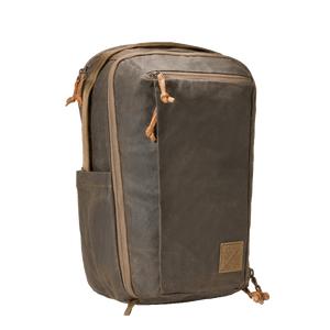 CIVIC Travel Bag 20L in Waxed Canvas - Waxed Tan -