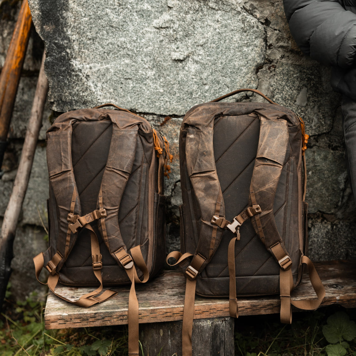 Back Panels Both Sizes CTB Waxed Canvas [13019cc-WTN, 13012cc-WTN]