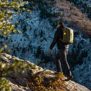 CIVIC Travel Bag 26L in OD Green - hiking